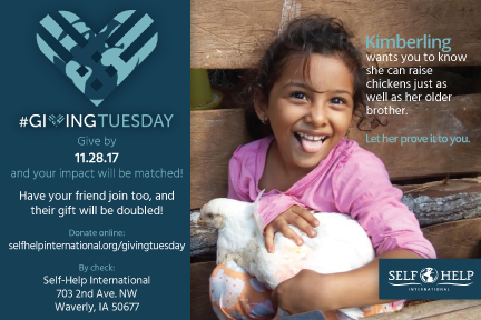 #GivingTuesday is tomorrow – double your impact!