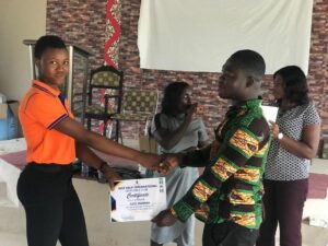 Gifty Graduates from Teen Girls Club with Hope